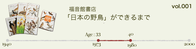 特集Webマガジン vol1 日本の野鳥ができるまで