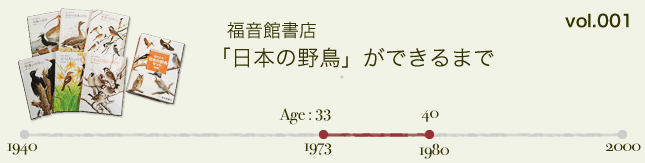 特集Webマガジン vol1　日本の野鳥ができるまで